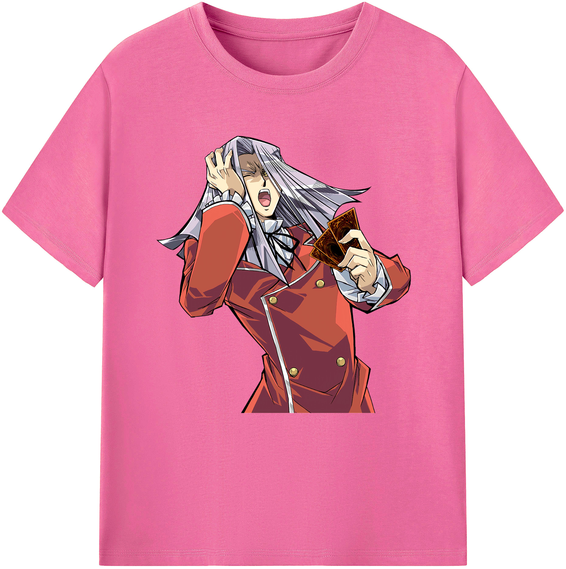（画像用） 遊☆戯☆王 Yu-Gi-Oh! レディースカジュアルプリントTシャツ（綿100％）